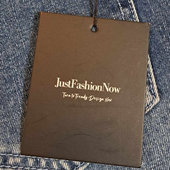 Jeans Women’s Just Fashion‎ Now Relaxed Fit Denim Jeans Distressed Size L - Picture 3 of 11